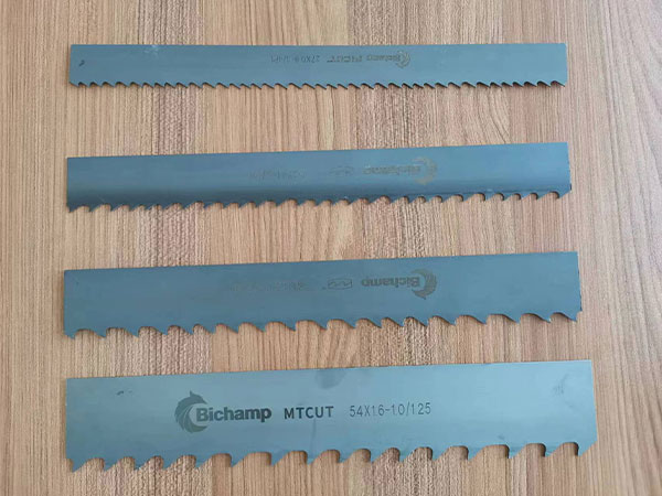 Биметаллическое полотно ленточной пилы