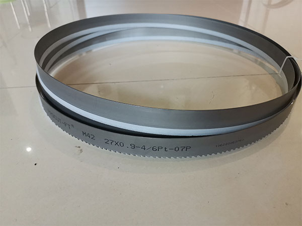 Биметаллическое полотно ленточной пилы M42 27x0,9, индивидуальный TPI