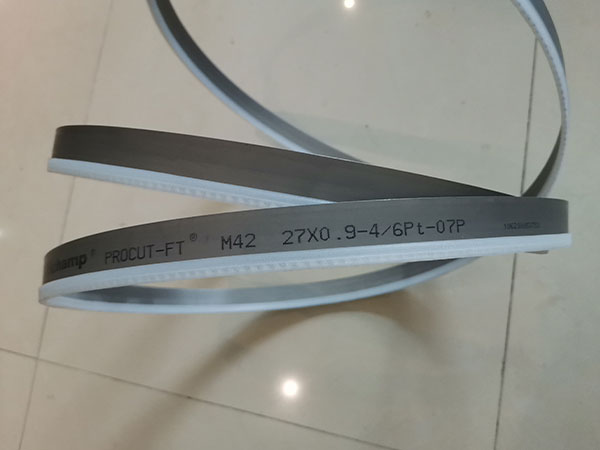 Биметаллическое полотно ленточной пилы M42 27x0,9, индивидуальный TPI